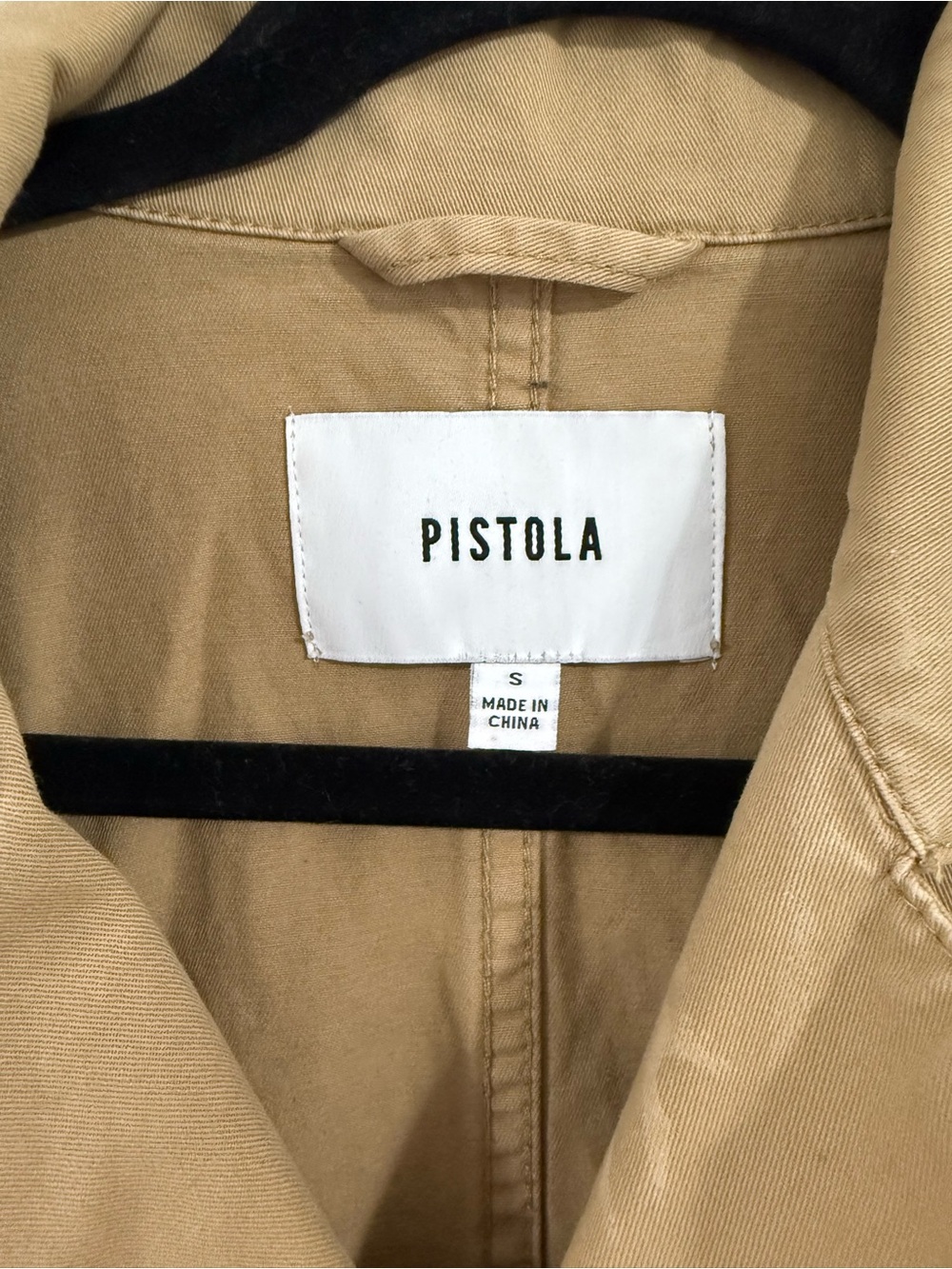 pistola Short-Sleeve Utility Jumpsuit in Khaki - Picture 4 of 5